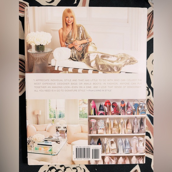 Living in Style: Inspiration & Advice for Everyday Glamour Hardcover Book - Picture 3 of 3